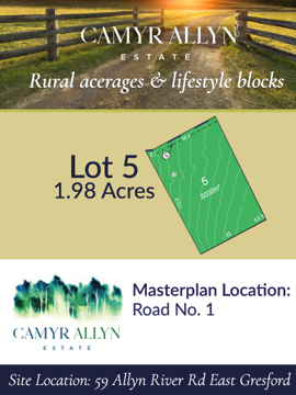 Lot 5 - Camyr Allyn Estate